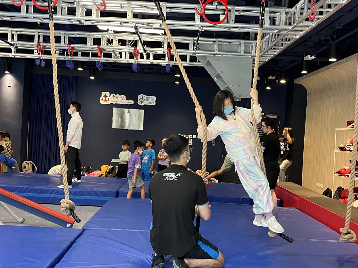 兒童忍者極限障礙體驗