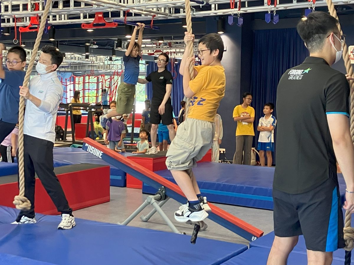 兒童忍者極限障礙體驗